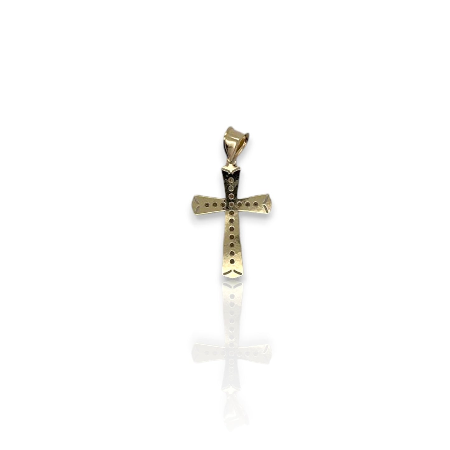 Cross Pendant - 10K Yellow Gold
