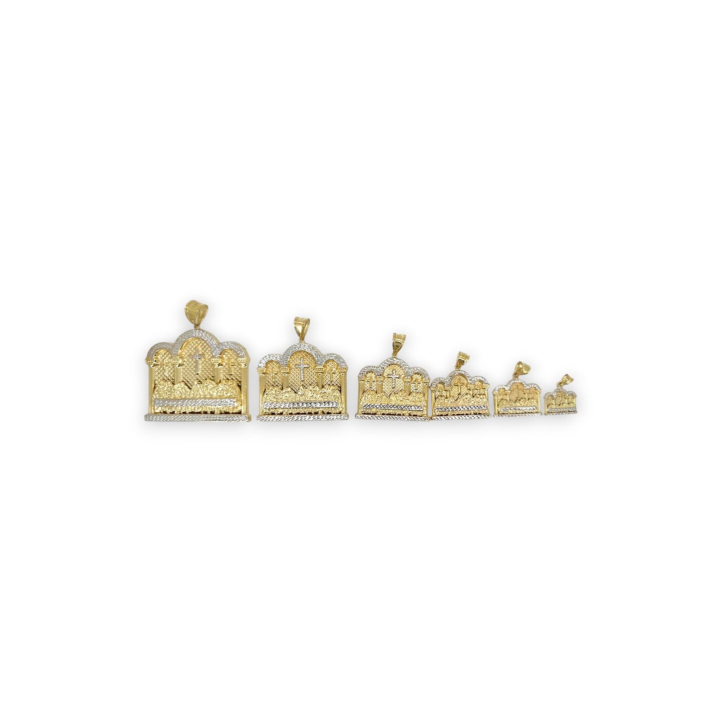 Last Supper Pendant - 10K Yellow Gold
