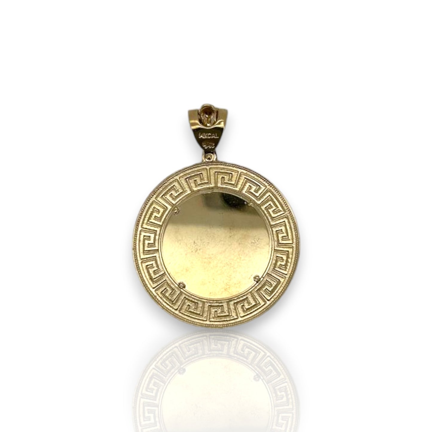 Picture Frame Pendant - 14K Yellow Gold