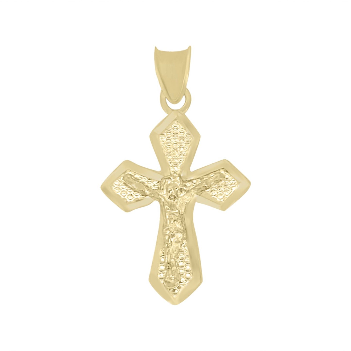 Cross Pendant - 10K Yellow Gold