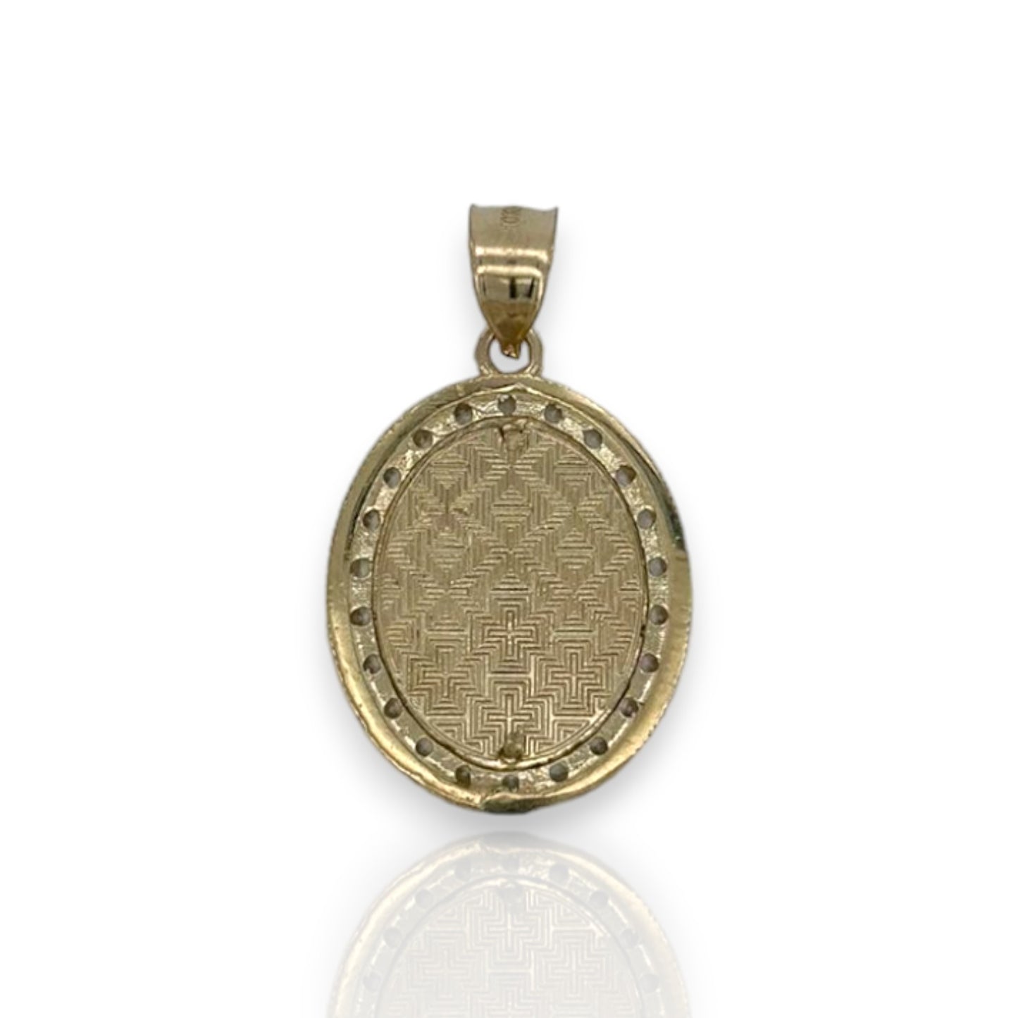 Colgante con medallón del zodíaco - Oro amarillo de 10 quilates