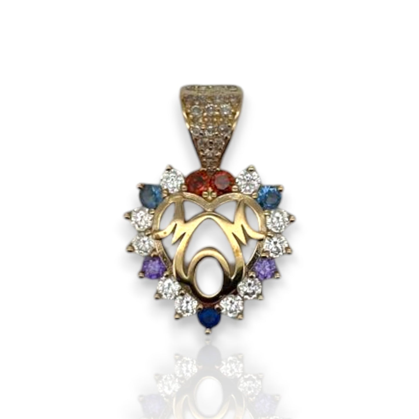 Heart Pendant - 10K Yellow Gold