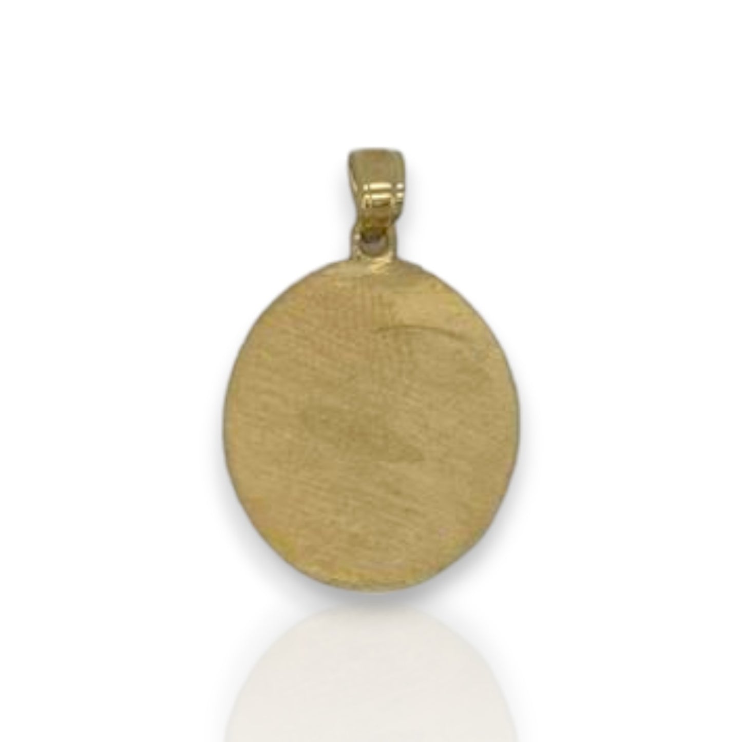 Saint Jude Two Tone Pendant - 10K Yellow Gold