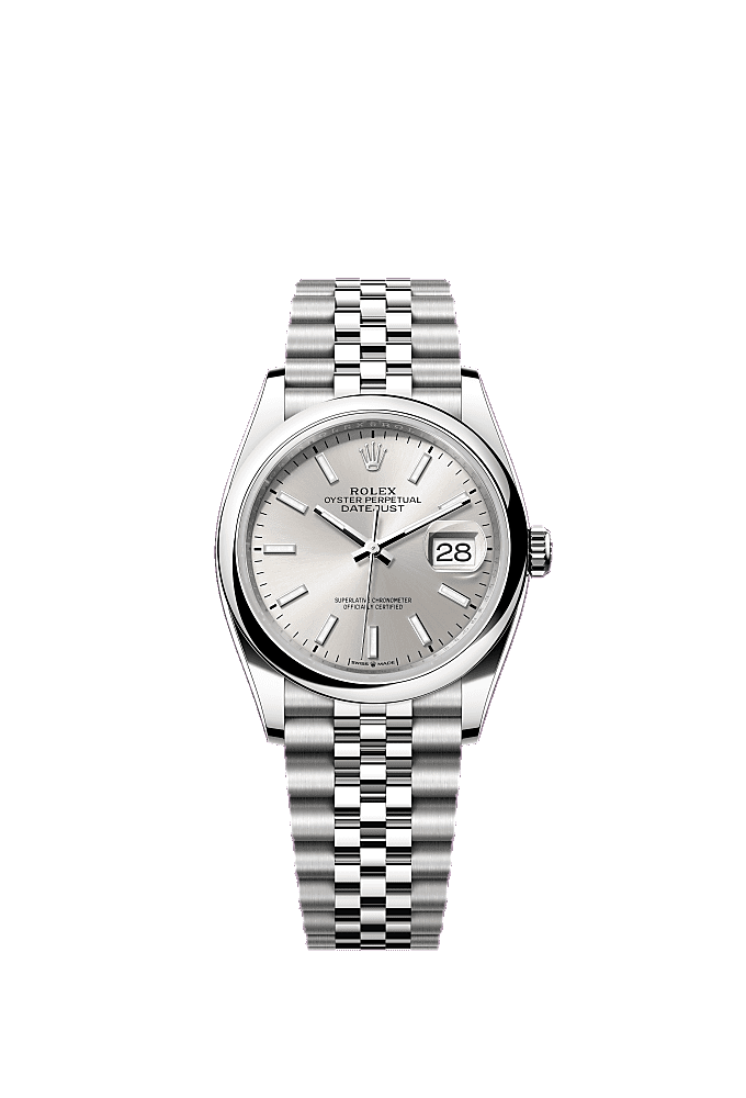 Silver dial, Oyster bracelet