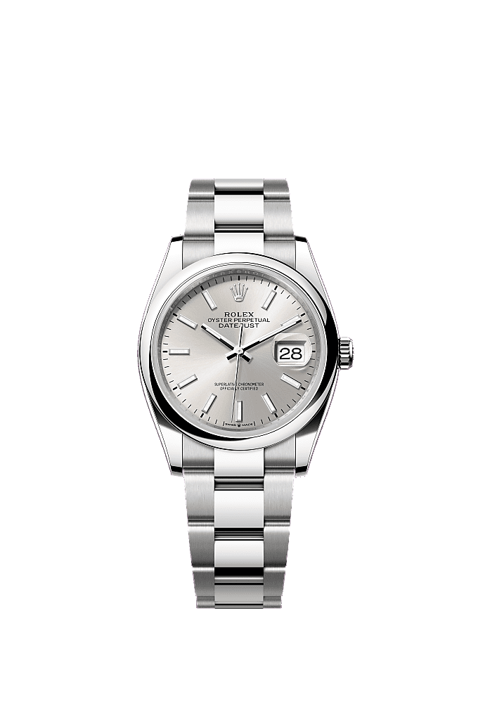 Silver dial, Jubilee bracelet