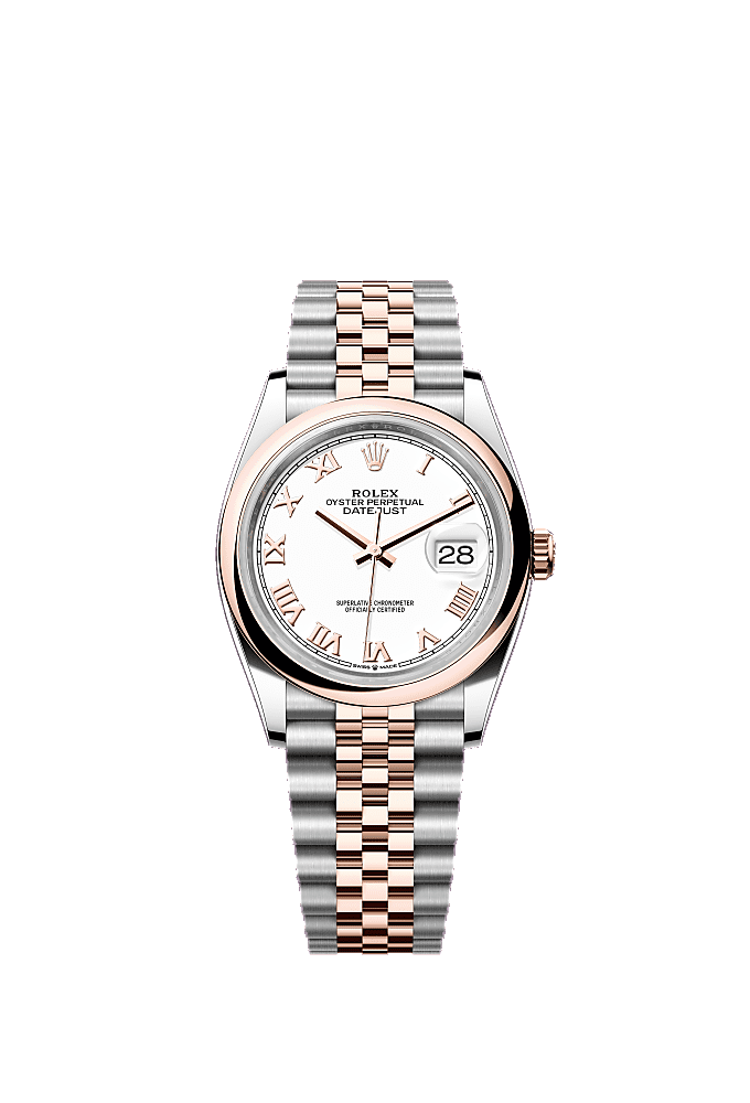 White dial, Oyster bracelet
