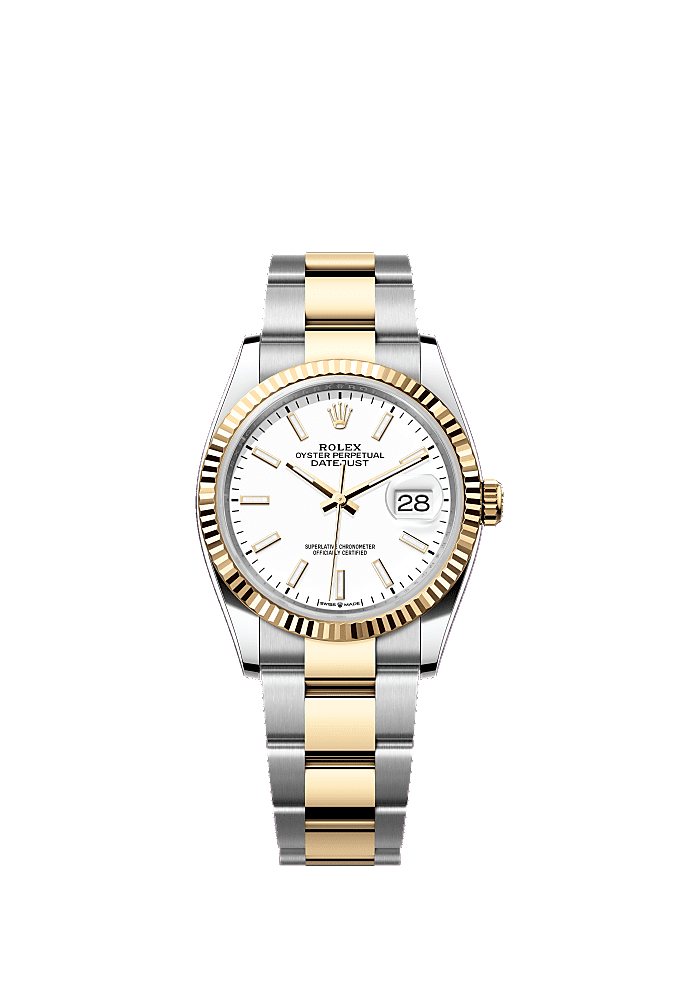 White dial, Jubilee bracelet