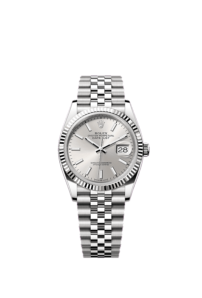 Silver dial, Oyster bracelet