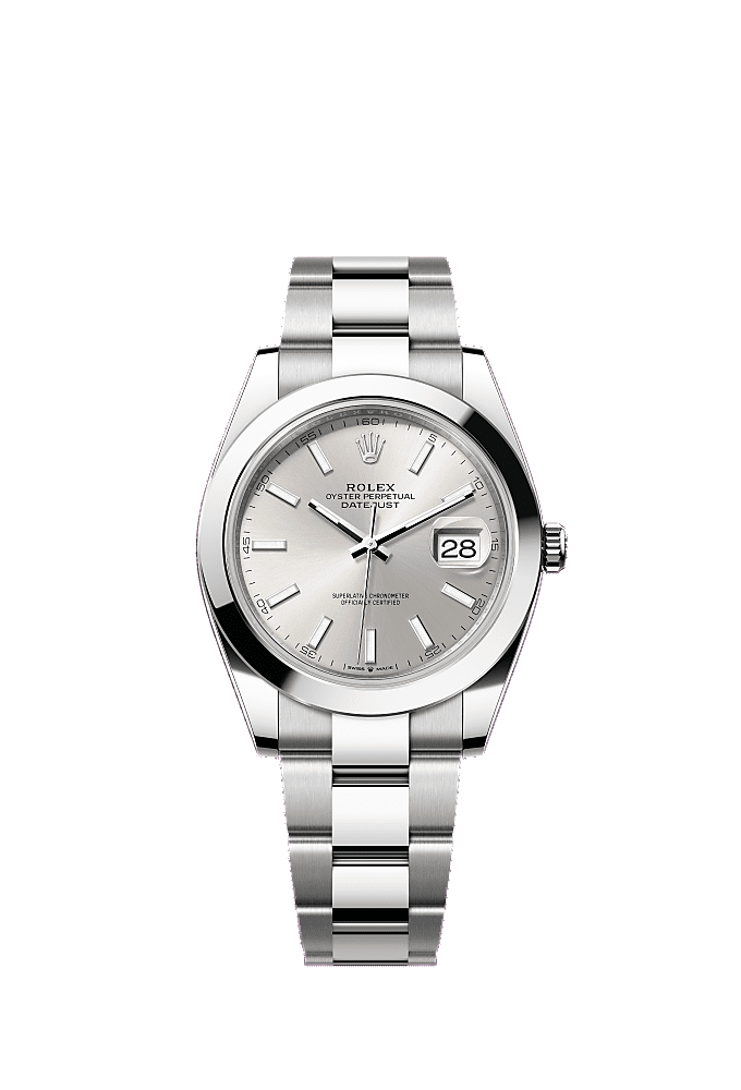 Silver dial, Oyster bracelet