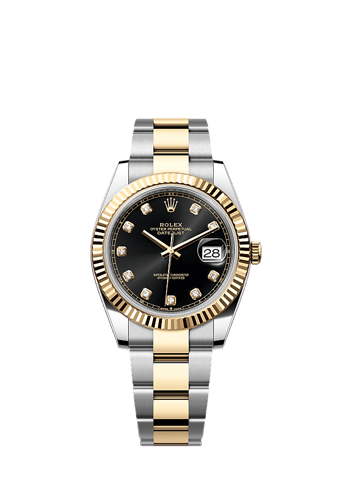 Bright Black dial, Oyster bracelet