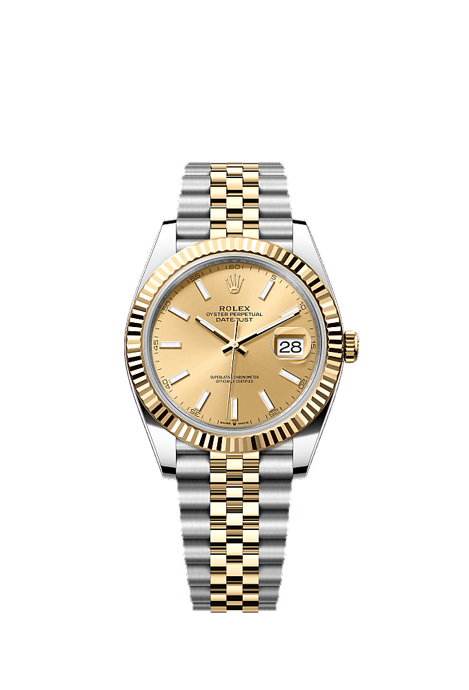 Champagne dial, Jubilee bracelet