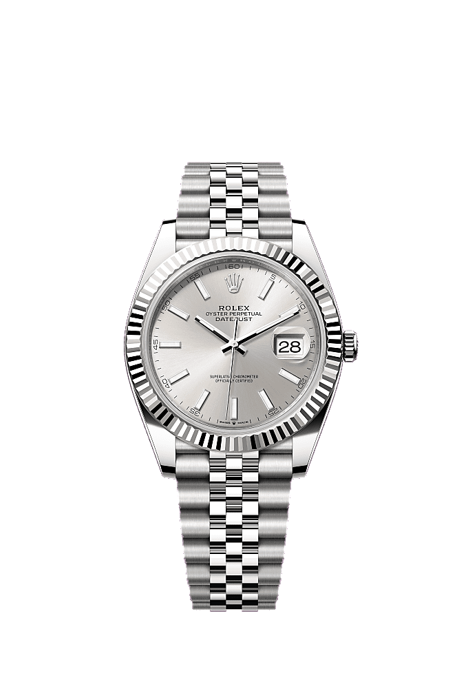 Silver dial, Jubilee bracelet