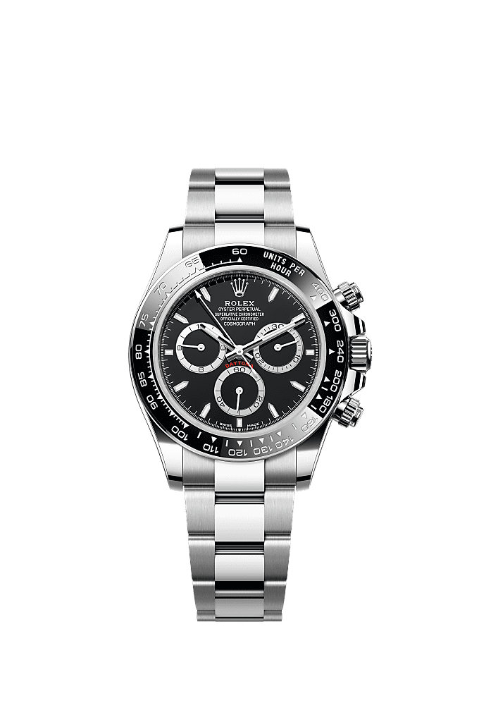 Bright Black dial, Oyster bracelet
