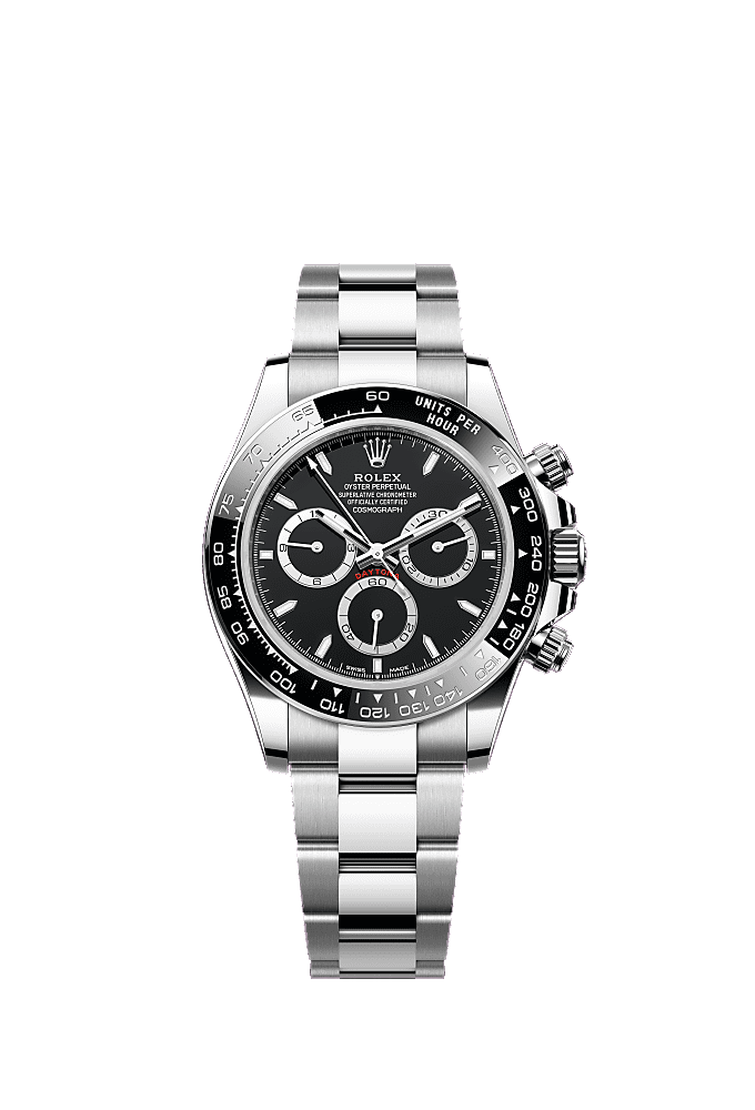Bright Black dial, Oyster bracelet