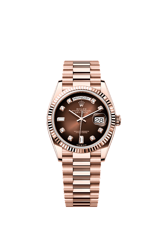 Chocolate dial, President bracelet