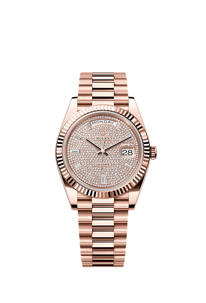 Sundust dial, President bracelet