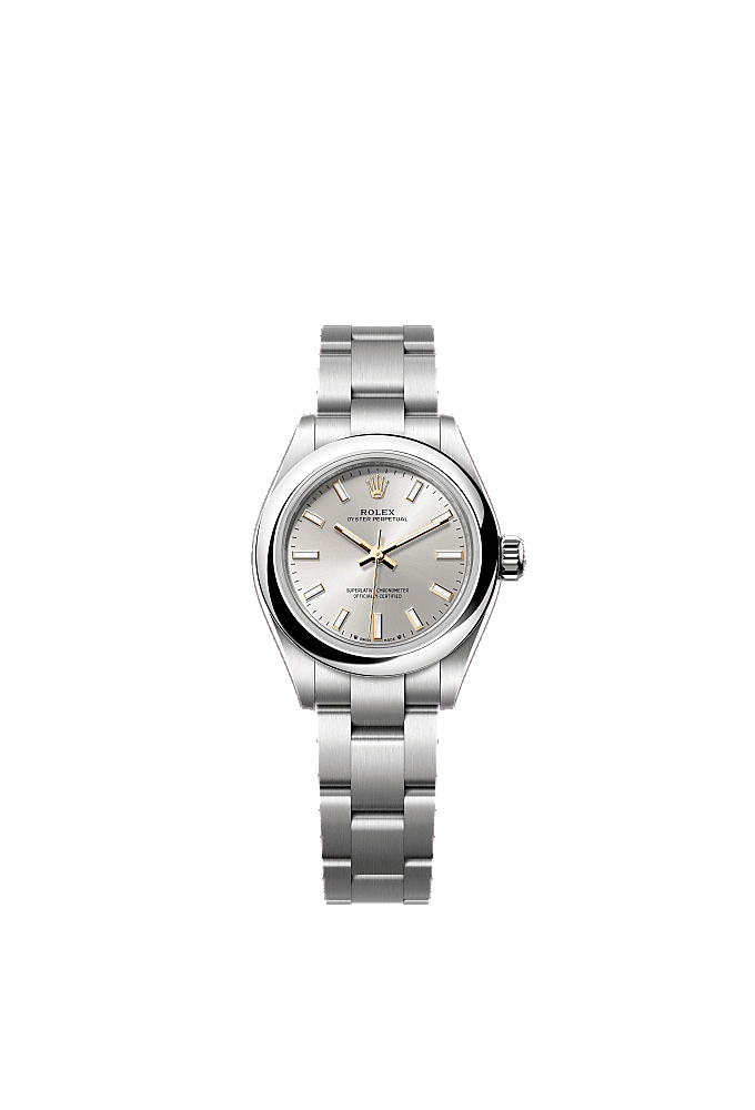 Silver dial, Oyster bracelet