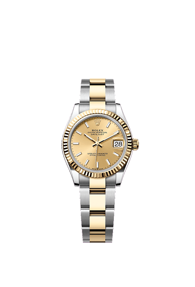 Champagne dial, Oyster bracelet