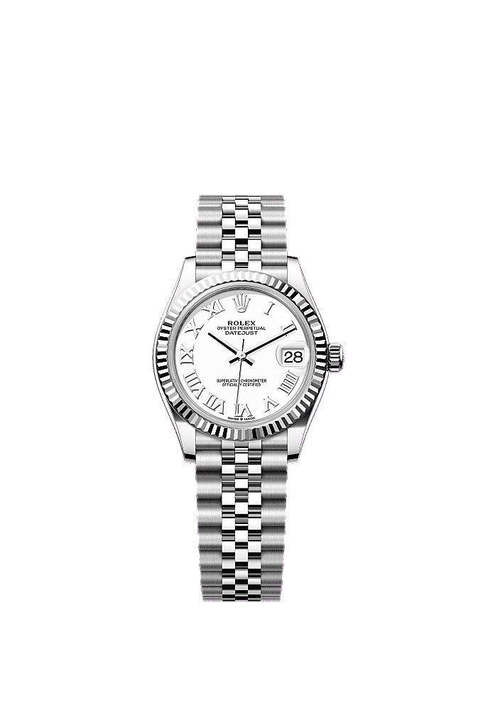 White dial, Jubilee bracelet