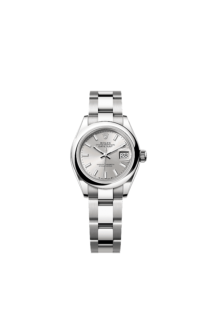 Diamond-Set Silver dial, Jubilee bracelet