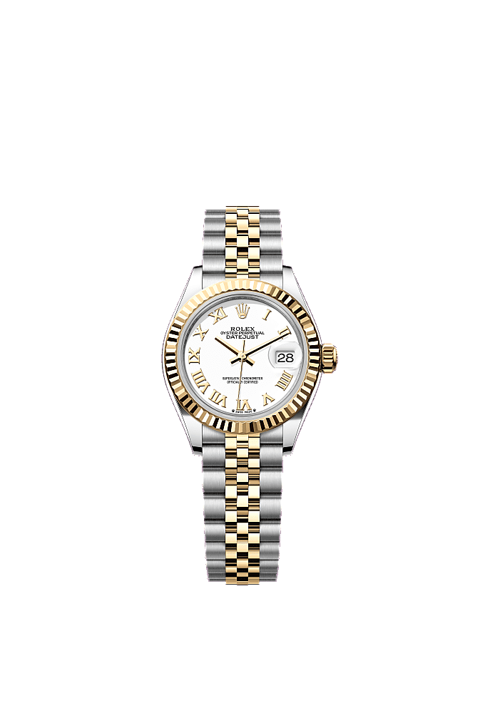 White dial, Oyster bracelet