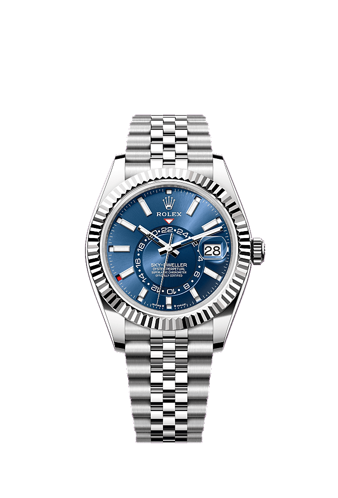 Bright Blue dial, Jubilee bracelet
