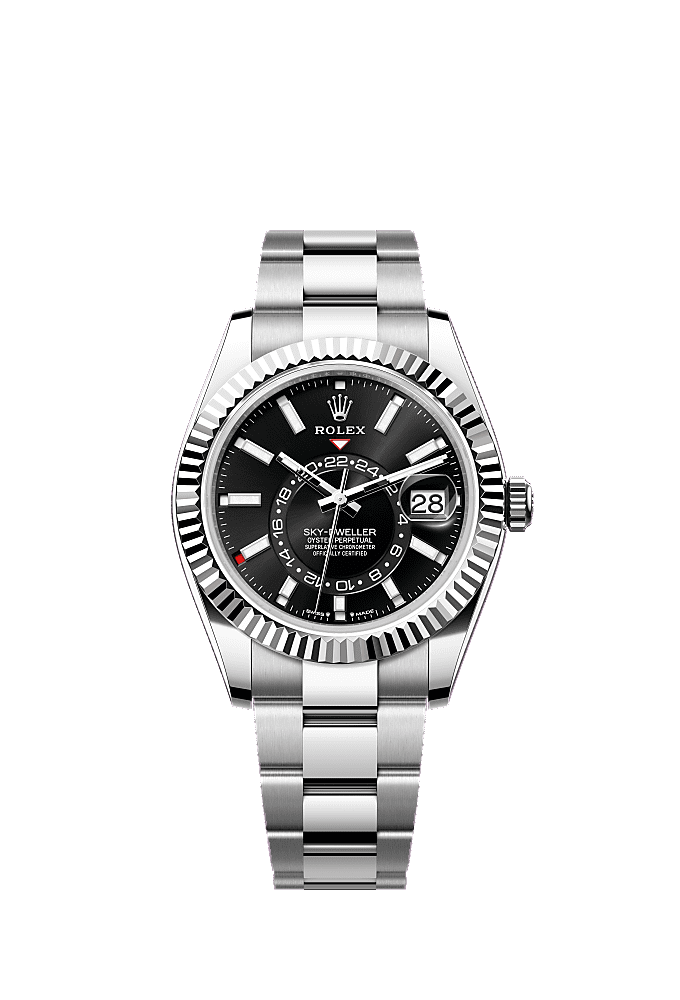 Intense White dial, Oyster bracelet