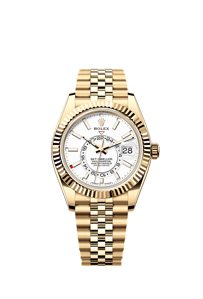 Intense White dial, Jubilee bracelet