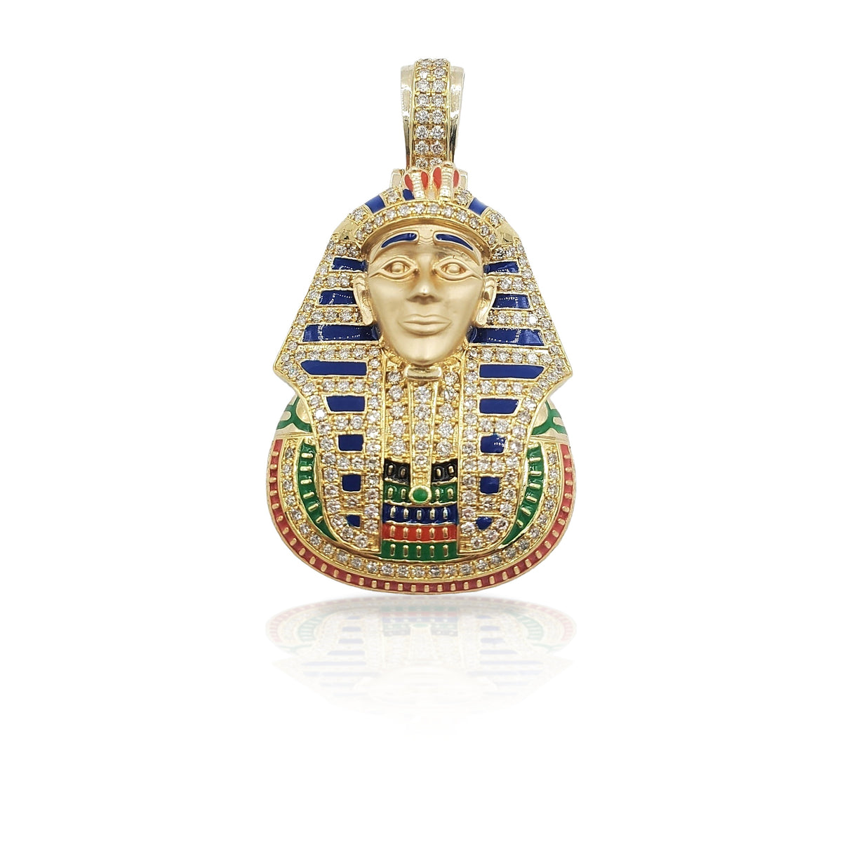 14K Diamond Pharaoh With 5.83 Carats Of Diamonds