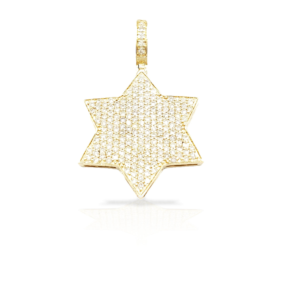 14K Star With 1.31 Carats Of Diamonds