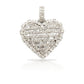 14K Baguette Diamond Heart With 2.63 Carats Of Diamonds