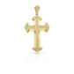 14K Arrow Diamond Cross With 0.71 Carats Of Diamonds