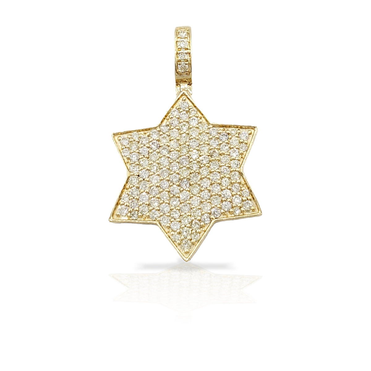 14K Star With 1.58 Carats Of Diamonds