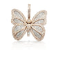 14K Diamond Butterfly With 2.55 Carats Of Diamonds