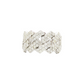 14K White Gold Cuban Link Natural Diamond Ring for Men – 2.53 CTW