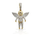 14K Diamond Baby Angel With 1.38 Carats Of Diamonds