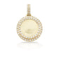 14K 3 Row Diamond Picture Pendant With 2.75 Carats Of Diamonds