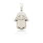 14K Eye Diamond Hamsa With 1.91 Carats Of Diamonds