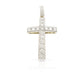 14K Diamond Cross With 2.94 Carats Of Diamonds