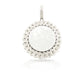 14K Cuban Diamond Picture Pendant With 3.85 Carats Of Diamonds