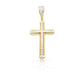 14K Diamond Cross With 0.78 Carats Of Diamonds