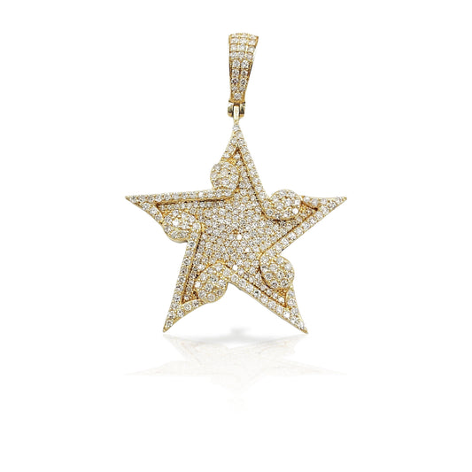14K Diamond Star With 2.01 Carats Of Diamonds