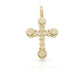 14K Diamond Cross With 2.07 Carats Of Diamonds