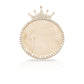 14K Crown Diamond Picture Pendant With 2.47 Carats Of Diamonds