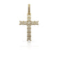 14K Diamond Cross With 1.91 Carats Of Diamonds