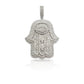 14K Diamond Hamsa With 3.65 Carats Of Diamonds