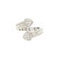 14K White Gold Baguette Natural Diamond Band Ring for Men – 1.60 CTW