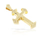 14K Arrow Diamond Cross With 0.71 Carats Of Diamonds
