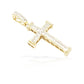 2.0 14K Diamond Cross With 1.31 Carats Of Diamonds