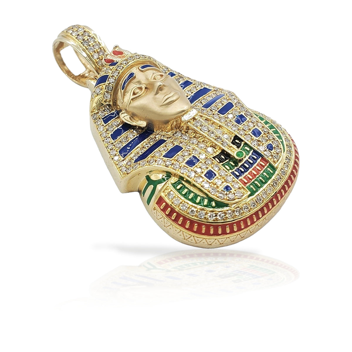 14K Diamond Pharaoh With 5.83 Carats Of Diamonds